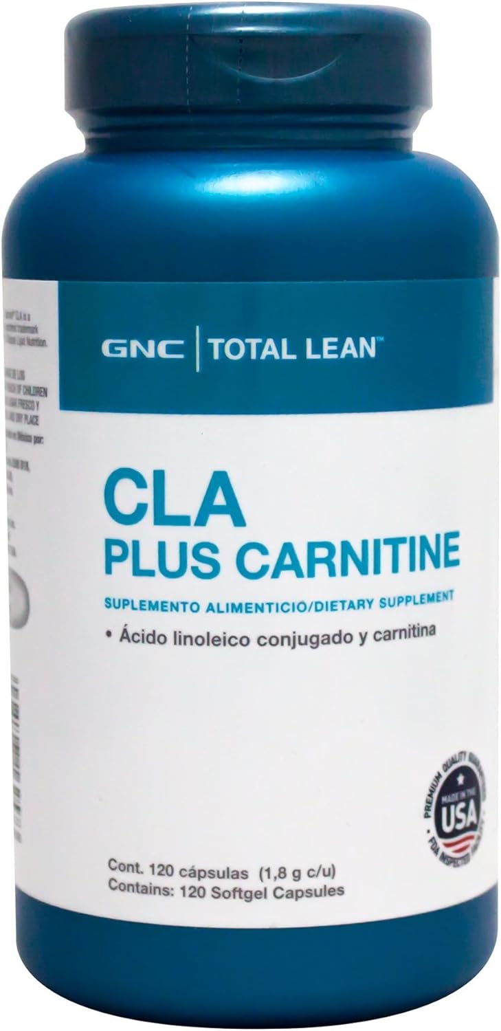 GNC Total Lean CLA Plus Carnitine , 120 cápsulas Salud