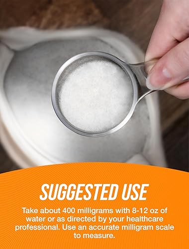 Miniatura 4 de BulkSupplements. com L-Norvaline Powder - Suplemento de aminoácidos para energía, suplemento de óxido nítrico, sin gluten, 400 mg por porción, 250