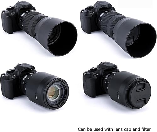 Miniatura 8 de JJC Protector de pantalla de parasol de lente dedicado para Canon RF 3937-15748in F56-8 es USM y EF 2756-11811in f4-56 is II USM reemplaza la lente