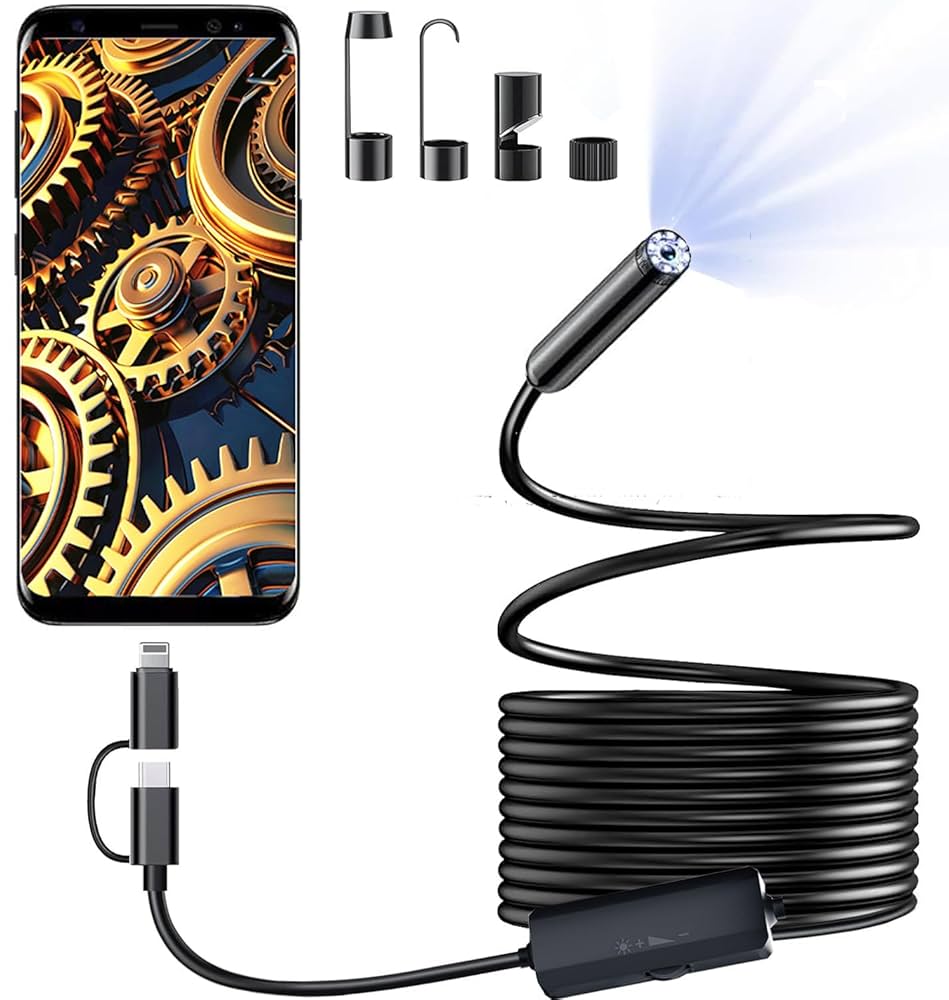 ☆5.5mm超細レンズ付きIP67防水内視鏡カメラ　多機能調光 ☆5.5mm超細レンズ付きIP67防水内視鏡カメラ 多機能調