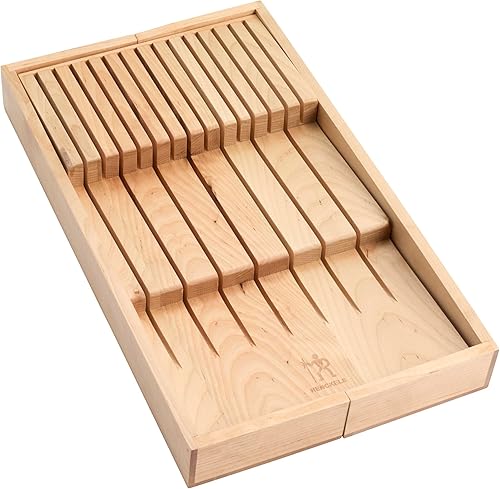 Miniatura 3 de Henckels Statement - Juego de cuchillos de 15 piezas con bandeja de cuchillos en el cajón, afilado para maquinilla de afeitar, diseño alemán