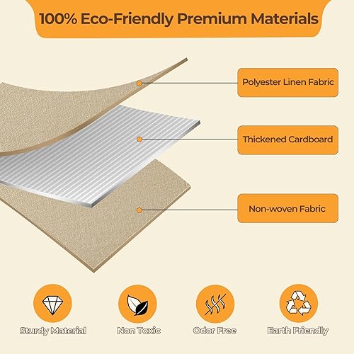 Miniatura 3 de Caja de juguetes extragrande, plegable y resistente de 150 litros con tapa, organizador de almacenamiento para niños de 40 x 14 x 16 pulgadas, baúl