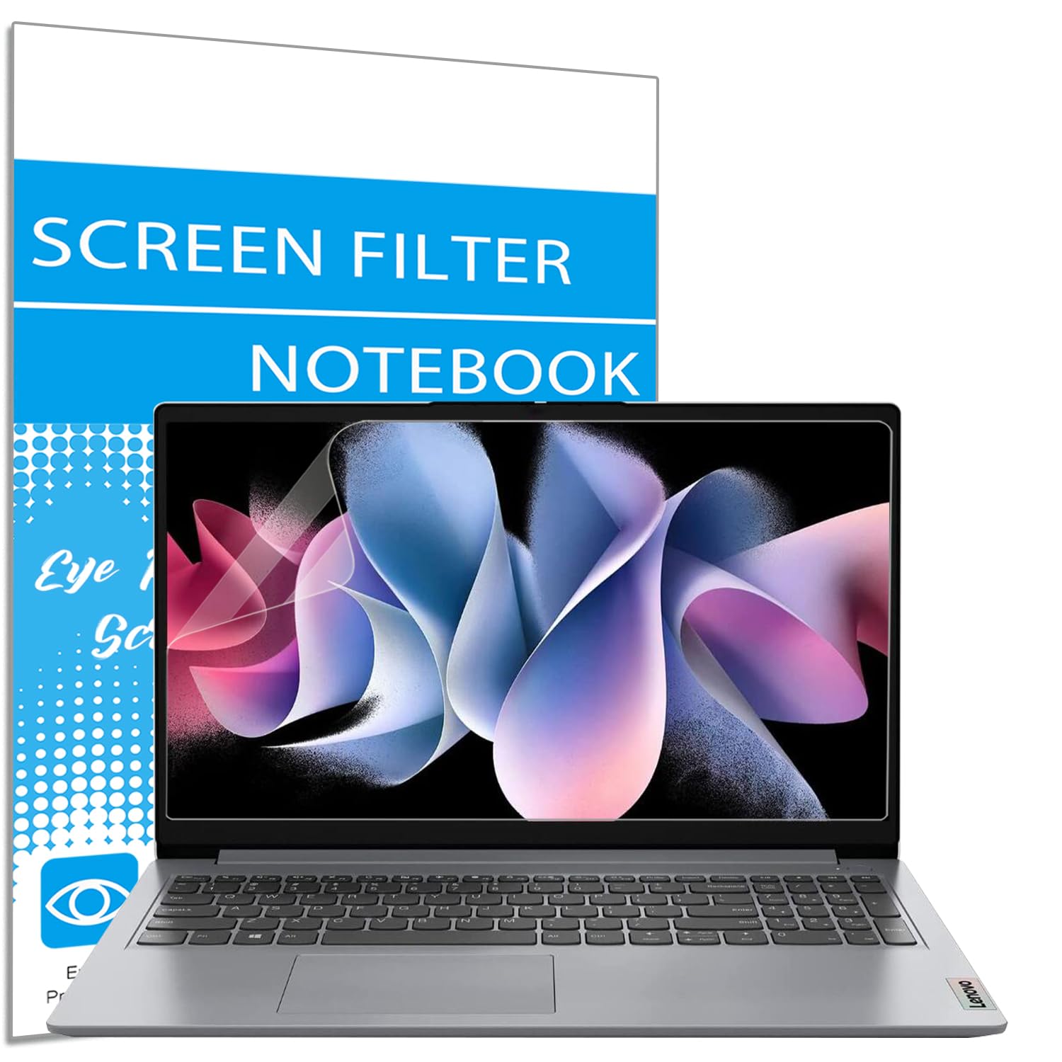 2 Pack Anti Glare Screen Protector for 15.6" Lenovo IdeaPad 3, IdeaPad 5/5i, IdeaPad 1/1i 15.6, Yoga 7/7i 15.6, Flex 5 15.6, Legion 5 15.6, Thinkpad