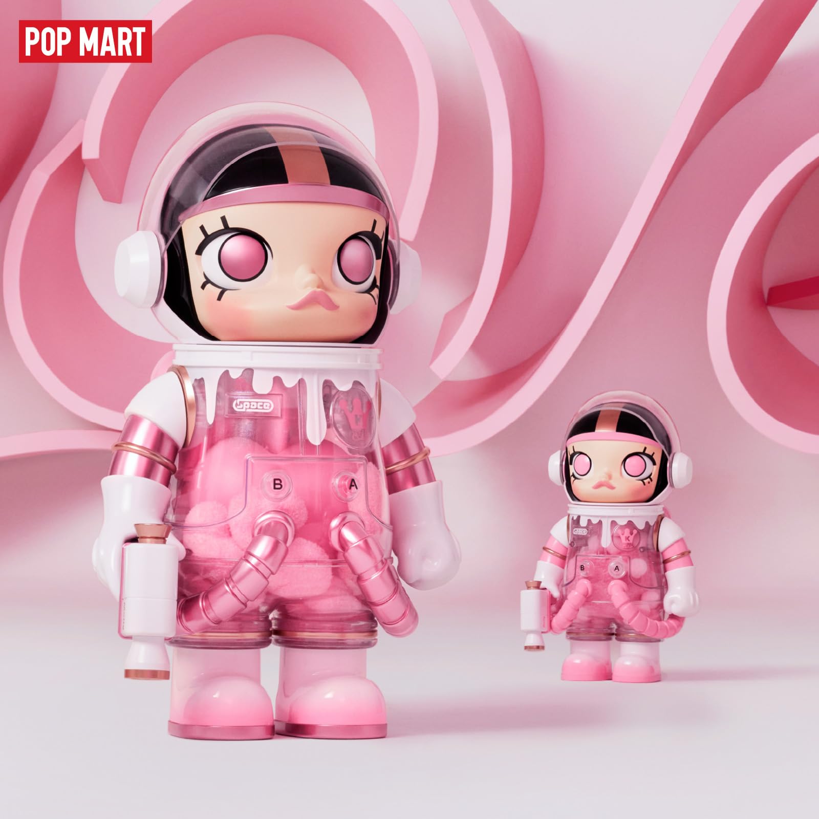 Amazon.co.jp: POP MART MEGA Space Molly 400% 心からの言葉