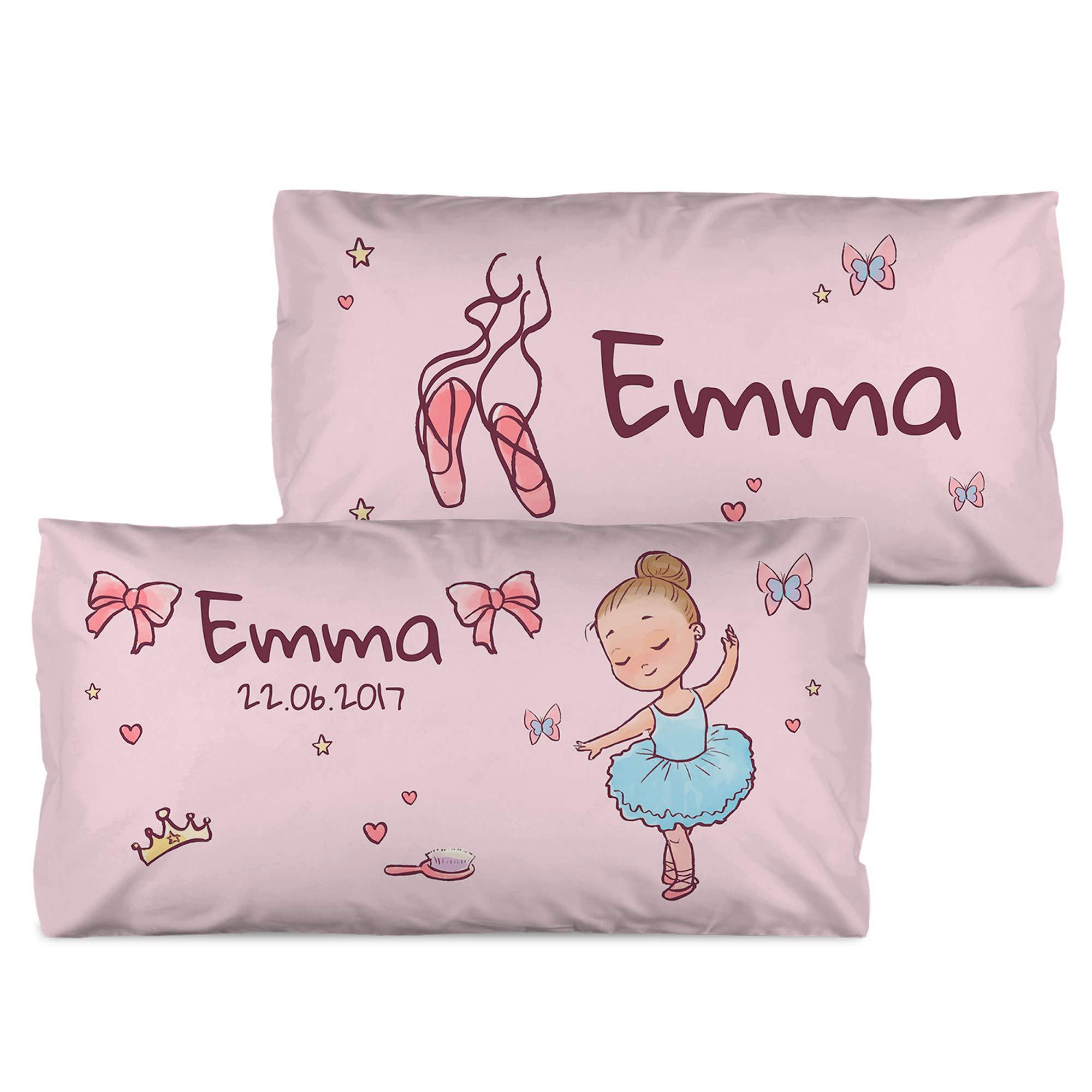 LolaPix Almohada Infantil 3 años Personalizada con Nombre. Regalos Infantiles. Relleno Incluido. Varios Diseños a...