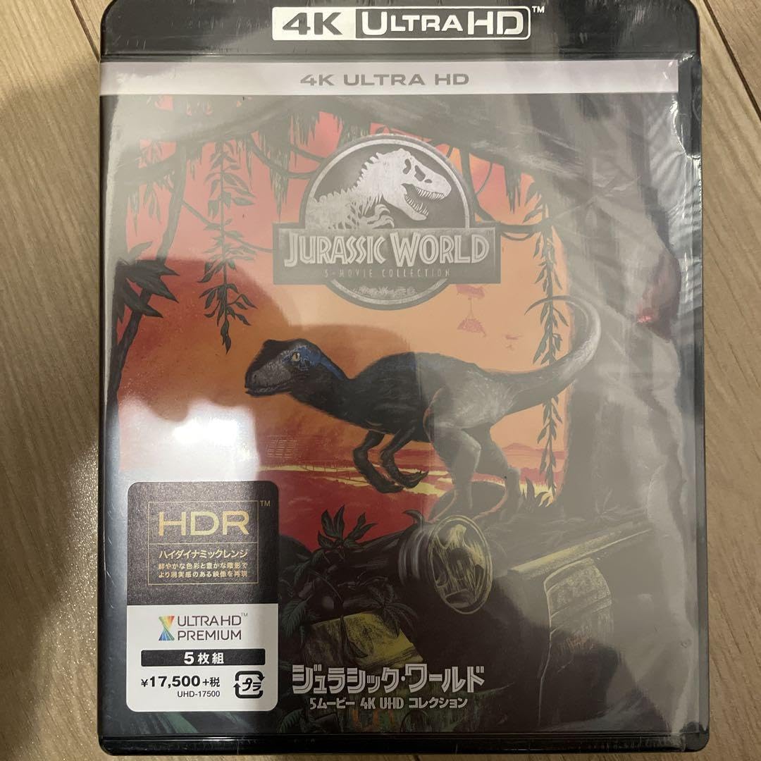 Amazon.co.jp: ジュラシック ワールド 5ムービー 4K UHDコレクション 