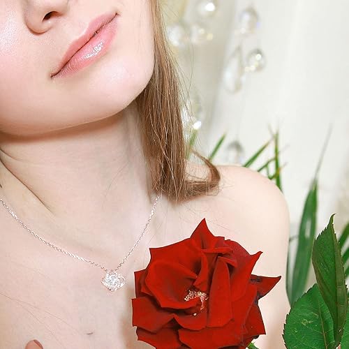 Miniatura 3 de PURELOVE Rosa roja real, flores eternas, regalos de rosas para mamá, esposa, novia, aniversario, día de San Valentín, día de la madre, Navidad,