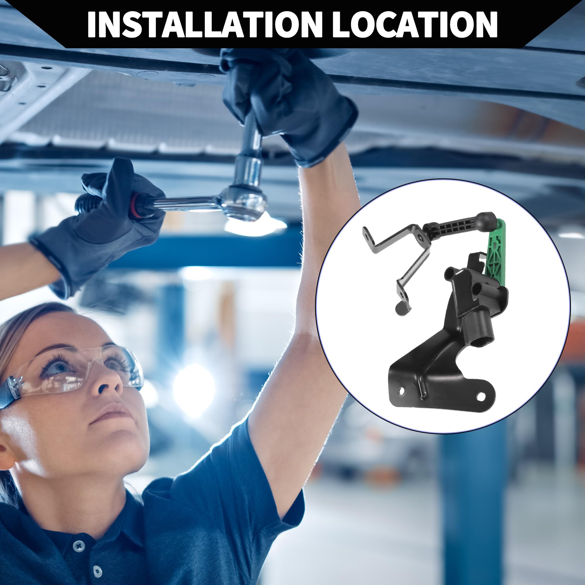 Höhensensor 5Q0512521J Für Audi A3 8V1 2012-2018 – Niveausensor Hinten Links, 4-polig