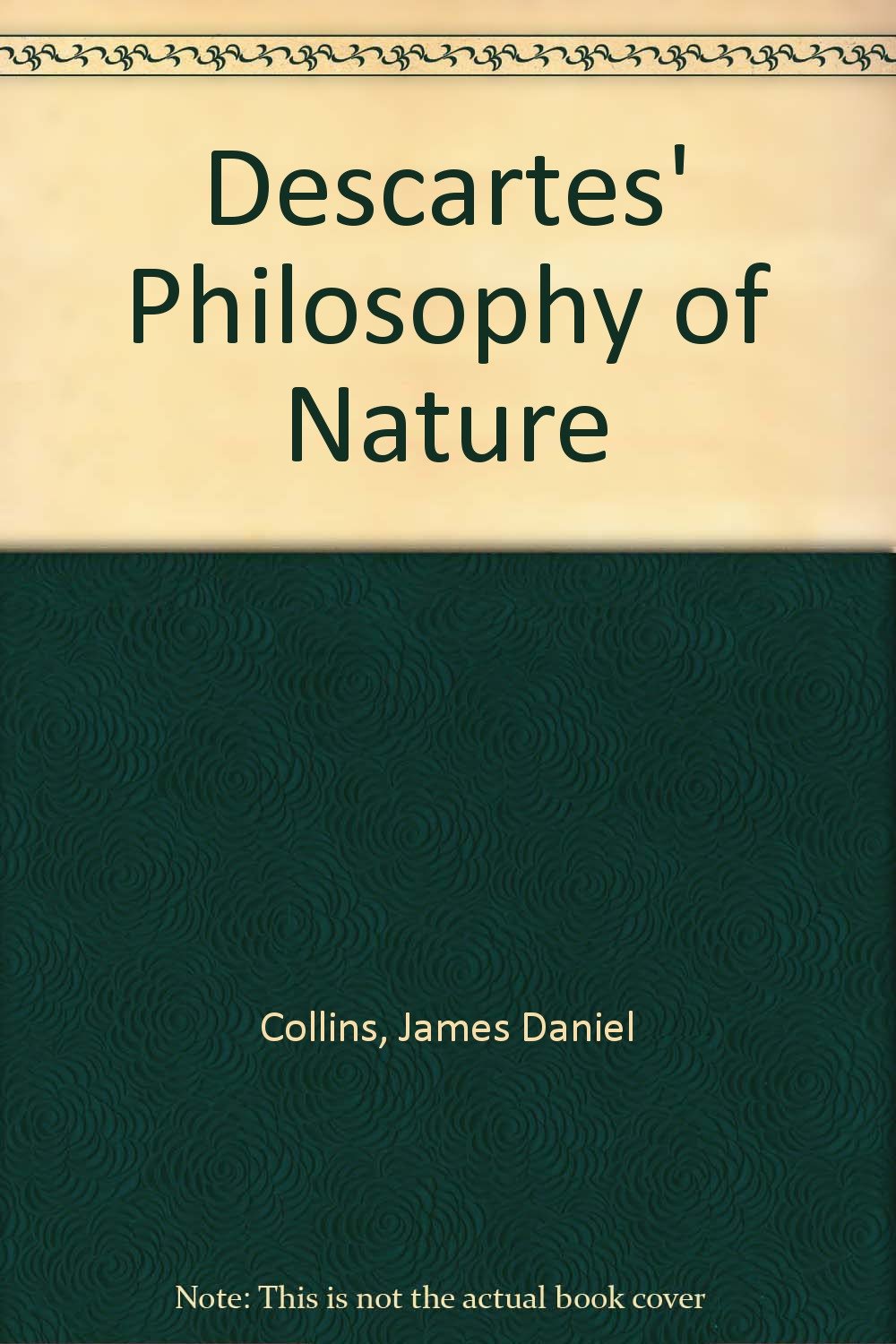 Descartes' Philosophy of Nature 9780631114901 Books