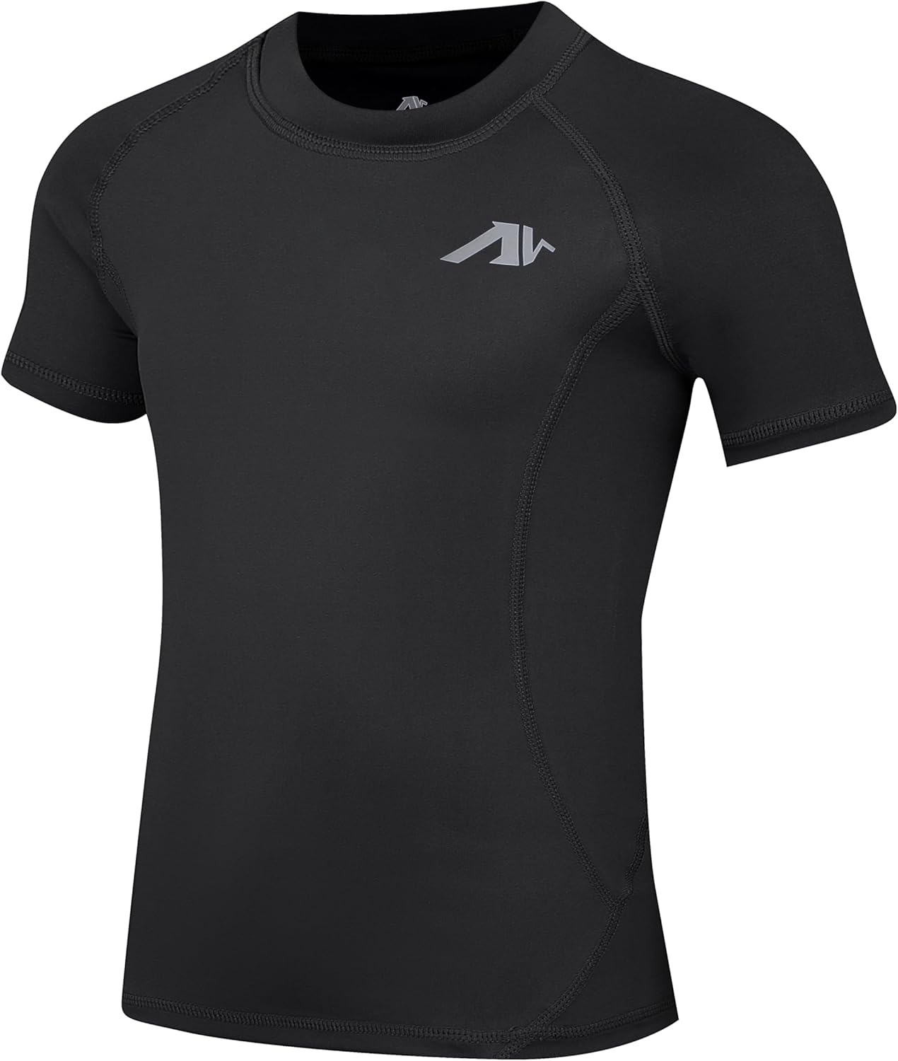 Youth Boys Compression Shirt Short Sleeve Football Basketball Quick Dry Base Layer Undershirt Kids Athletic T-Shirt - Image 4