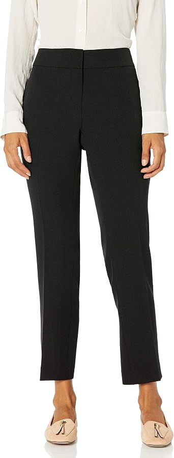 Kasper Womens Stretch Slim-Leg Pant