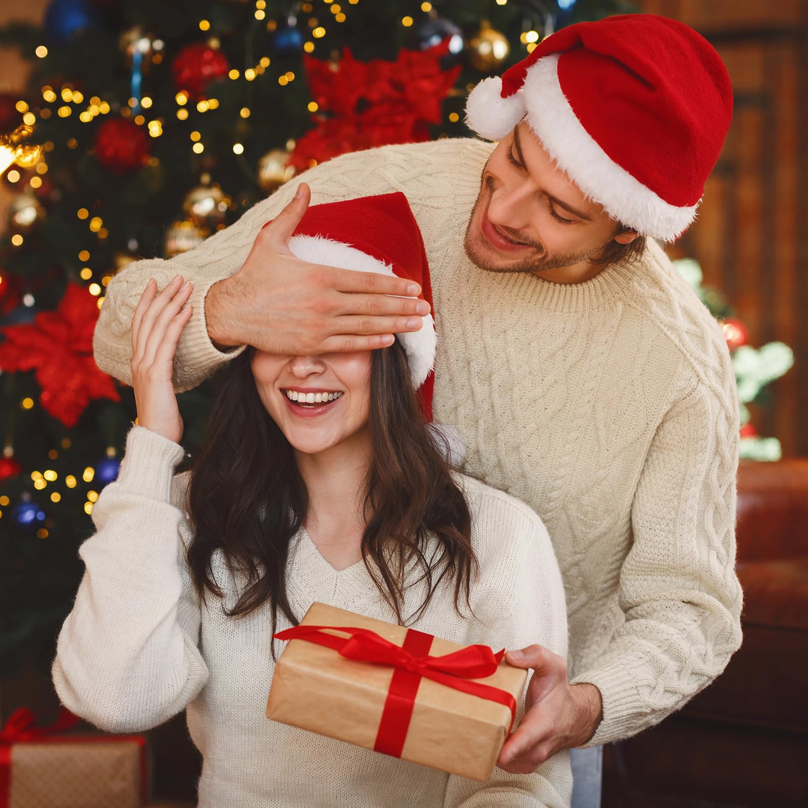Delantales de cocina de Navidad para mujer con bolsillos, disfraz de chef de camarera, bonito delantal de cocina, regalos de cocina para hombres (verde), Verde, Standard