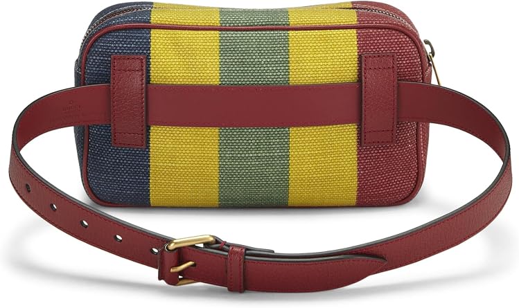 Pre-loved Multicolor Canvas Baiadera Belt Bag, Multi
