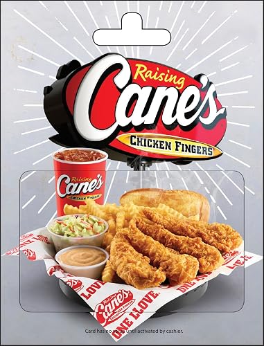 Raising Cane's Physical Gift Card