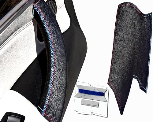 Miniatura 3 de M Performance X5 - Funda de cuero para manija de puerta, M Sport Trim para X5 y X6 E70 E71, accesorio de ajuste M5 para SUV B.M.W, se adapta a la