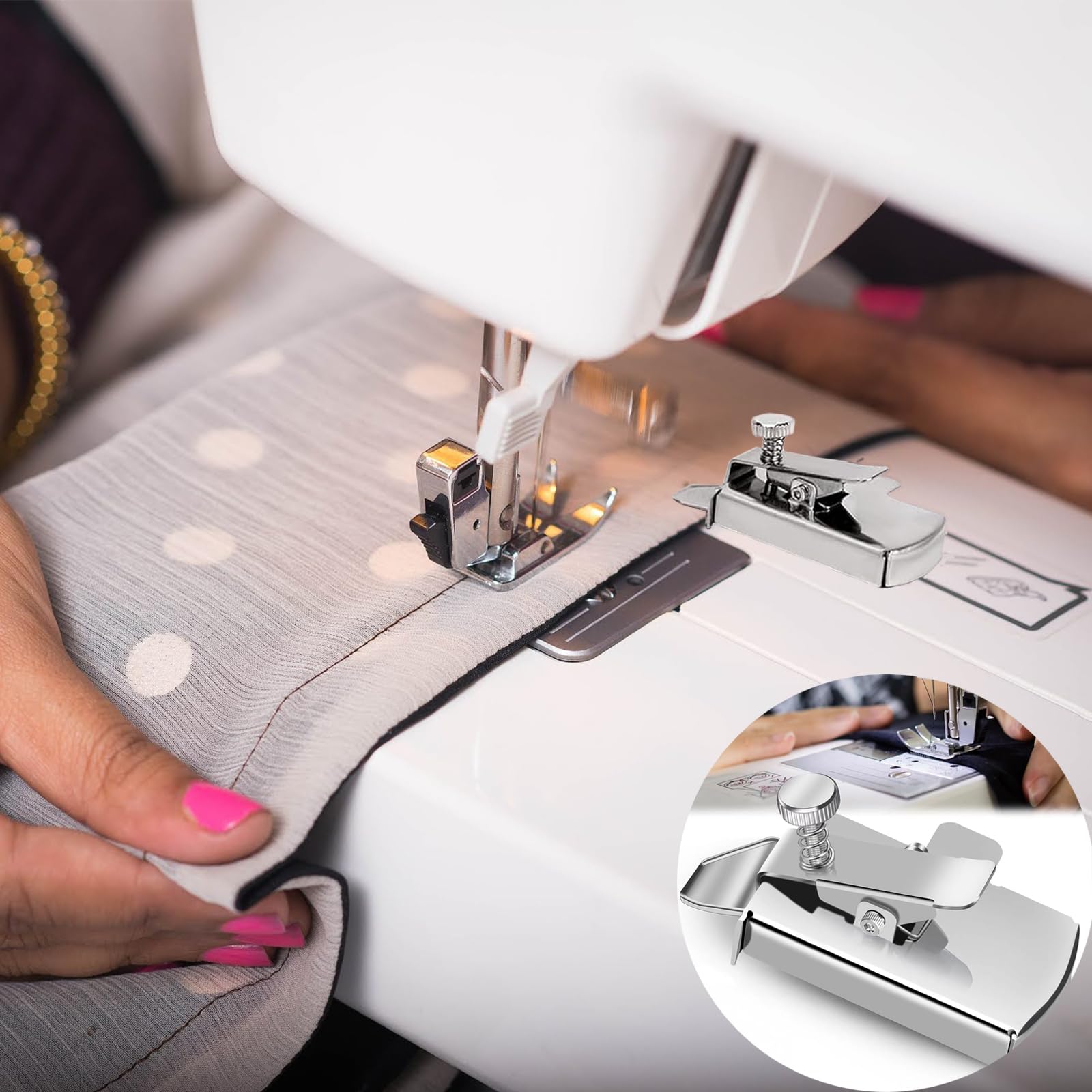 Guide De Couture MagnéTique,Guide De Couture Droite pour Machine à