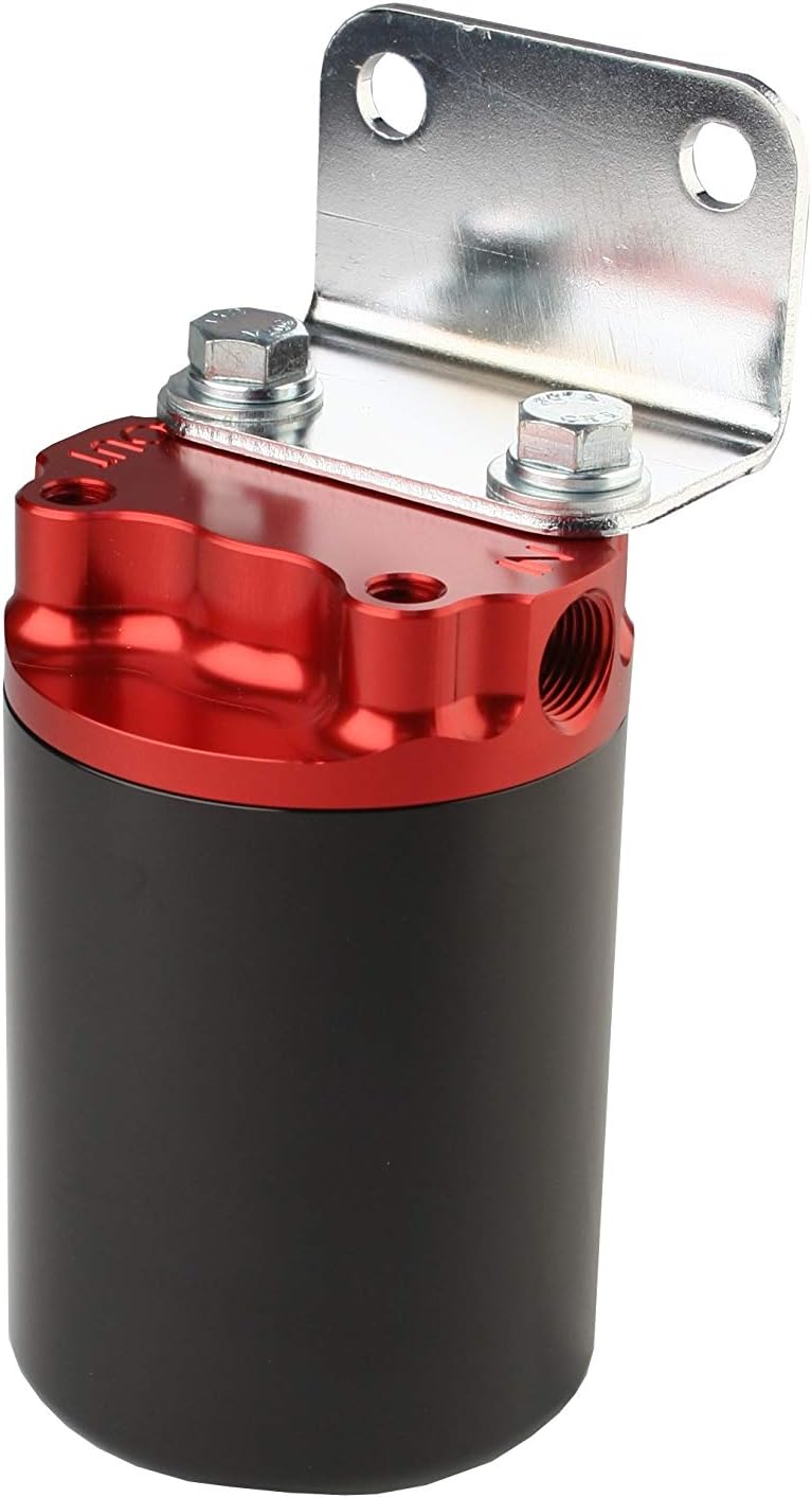 Aeromotive 12319 Canister Fuel Filter with 100-Micron Stainless Mesh Element; 3/8" NPT Ports