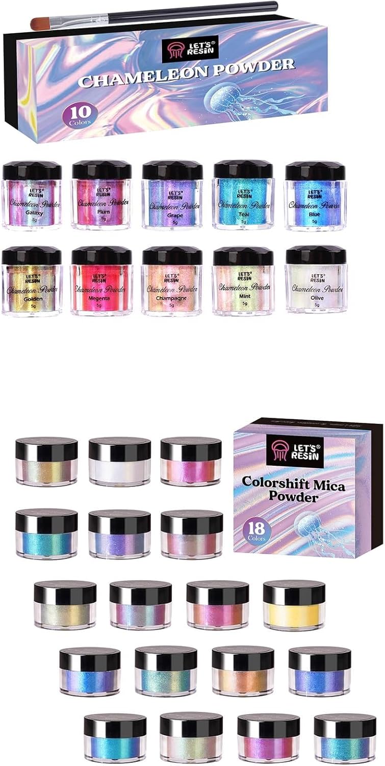 LET'S RESIN Chameleon Mica Powder for Epoxy Resin