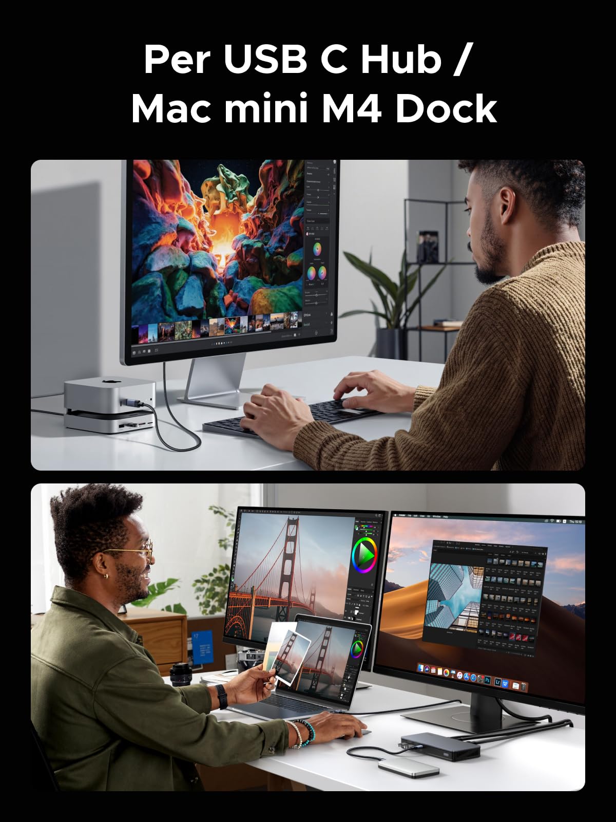 UGREEN Cavo USB C Attivo Gen3 40Gbps 240W Trasmissione Video 8K@60Hz (2M) | Ricarica Rapida Type C PD3.1, Compatibile con Monitor MacBook, Laptop, iPhone 17 Pro Max Air, Galaxy S26 25, iPad.