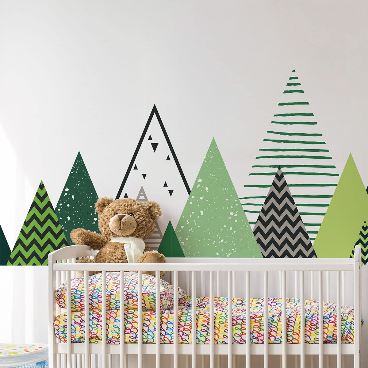 Ambiance Sticker Children's Stickers Scandinavian Mountains Darka 110 x 185 cm