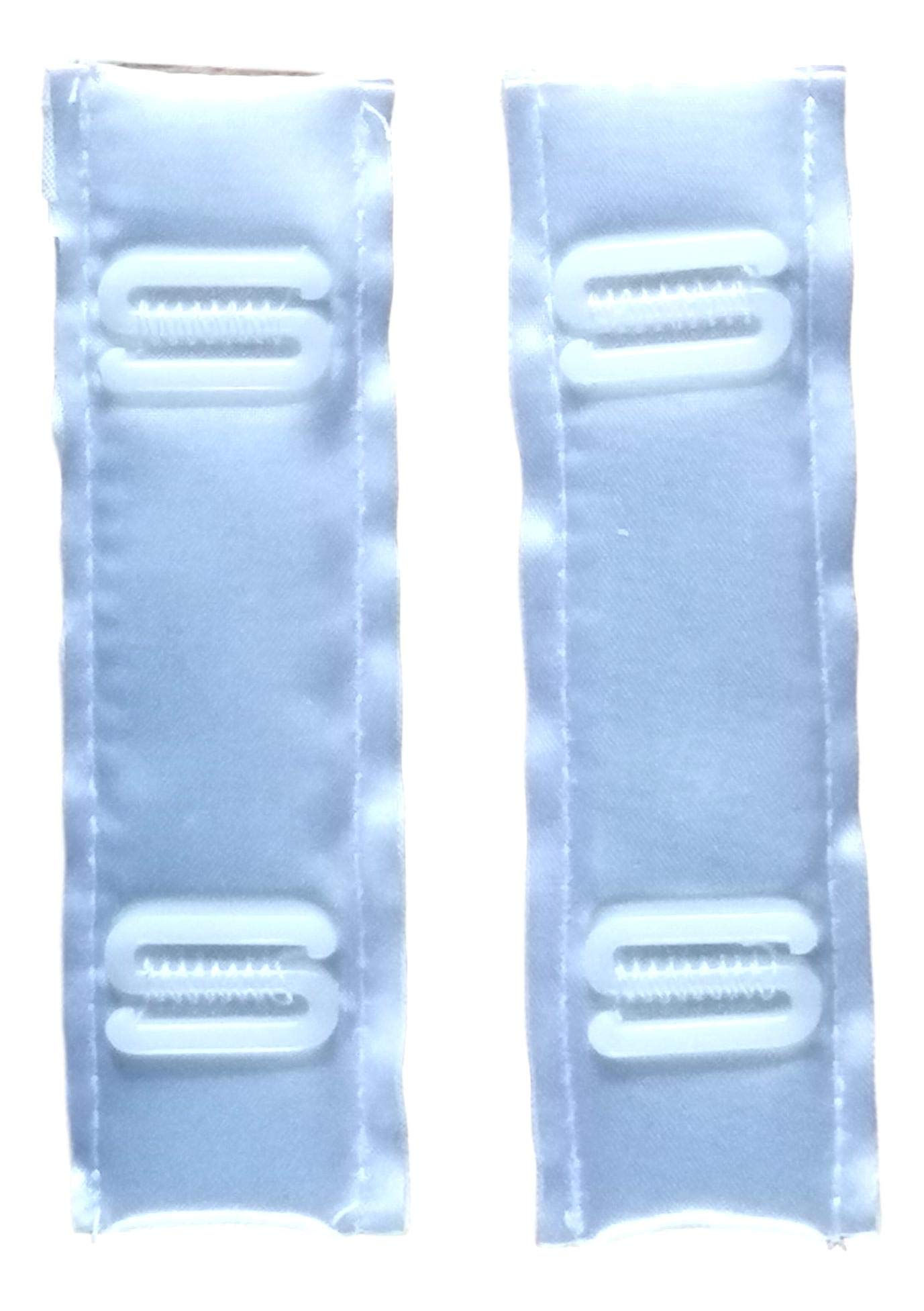 Nortexx Women's Strap Shoulder Comfort Pad, 1 Pair Bra Enhancer, White, One Size