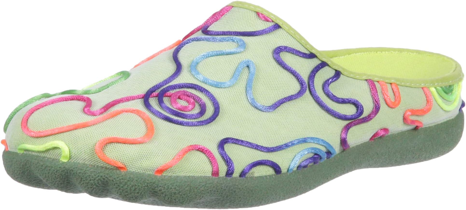 Flexus by Spring Step Women's Taya Slipper, Lime, 35 M EU (US 5 US)