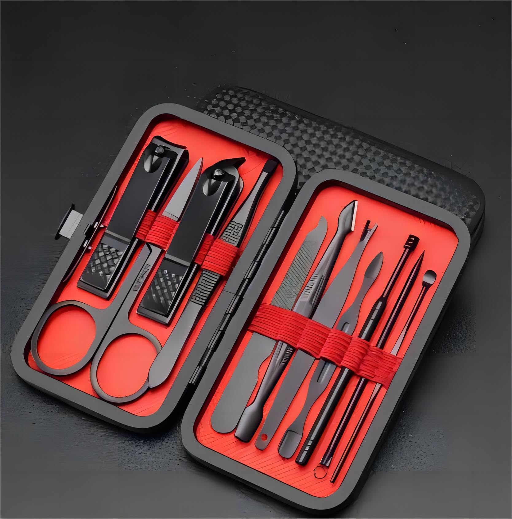 8 PCS Nail Clippers Set Beauty Tool Portable Set 24 in 1 Nail Clipper Set Suitable for Travel