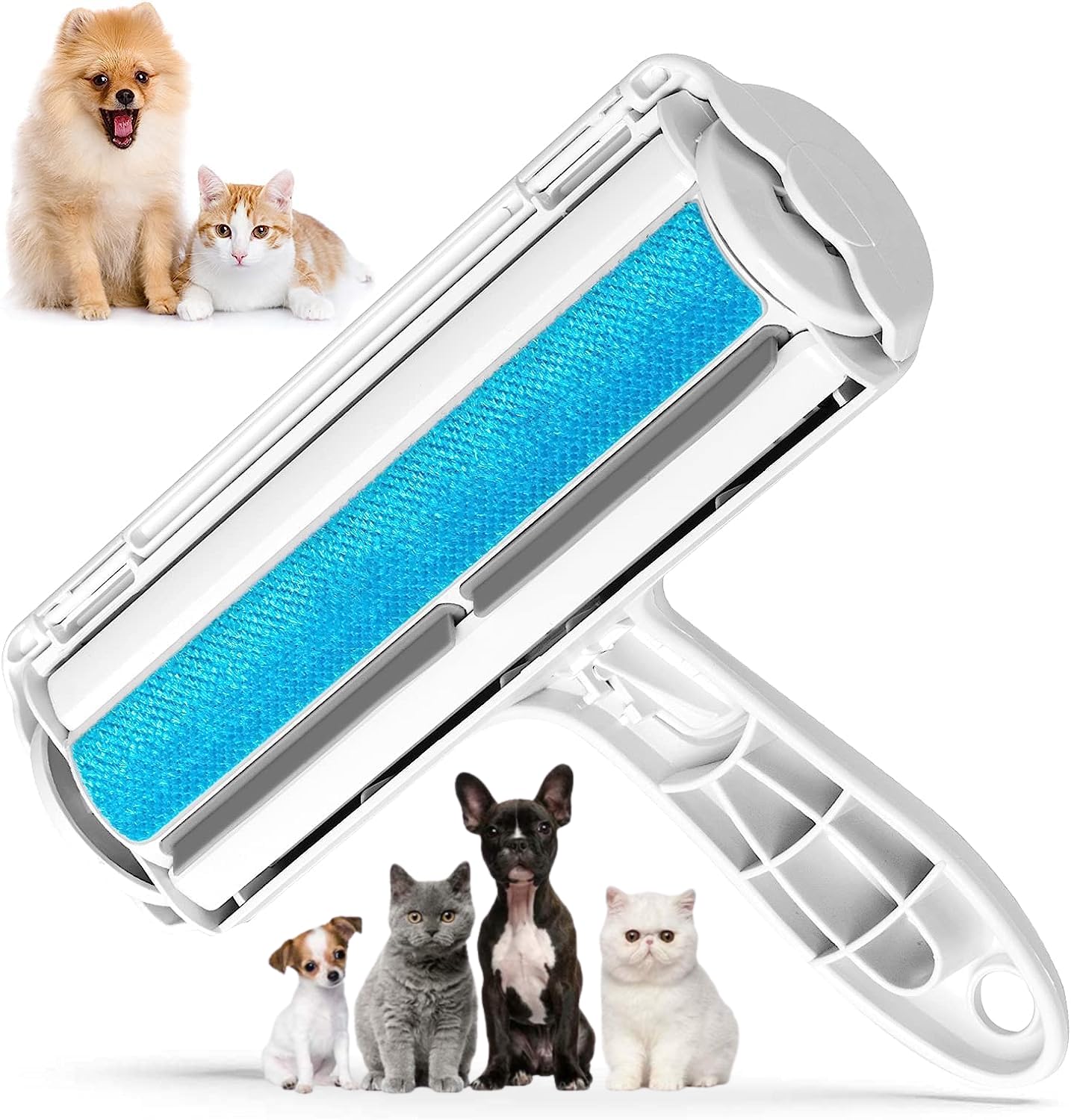 RENESMEE Reusable Pet Hair Remover Lint Roller/Portable Reusable Dog & Cat Hair Fur Remove, Pet Hair Brush from Furniture, Clothing, Car Seat, Carpet, Bedding, Sofa bubble (B0CK6LC3SM) Amazon Price History, Amazon Price Tracker