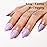 Imtiti Pastel Gel Nail Polish, Lilac Pastel Purple, 0.5 Fl Oz LED UV Gel Polish Spring Summer Easter DIY Nail Art Starter Manicure Salon Kit
