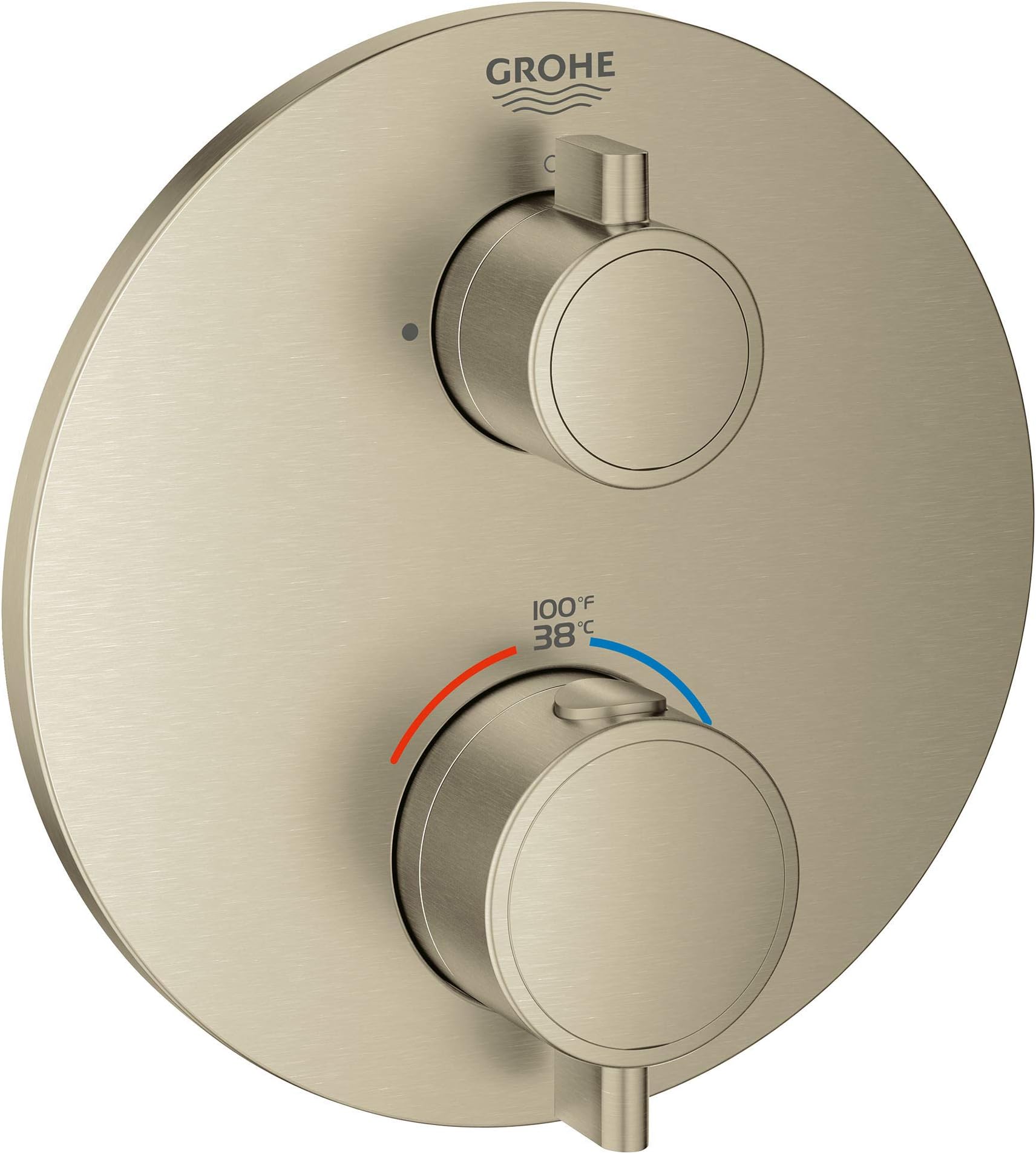 GROHTHERM® SMARTCONTROL SINGLE FUNCTION 2-HANDLE THERMOSTATIC VALVE TRIM
