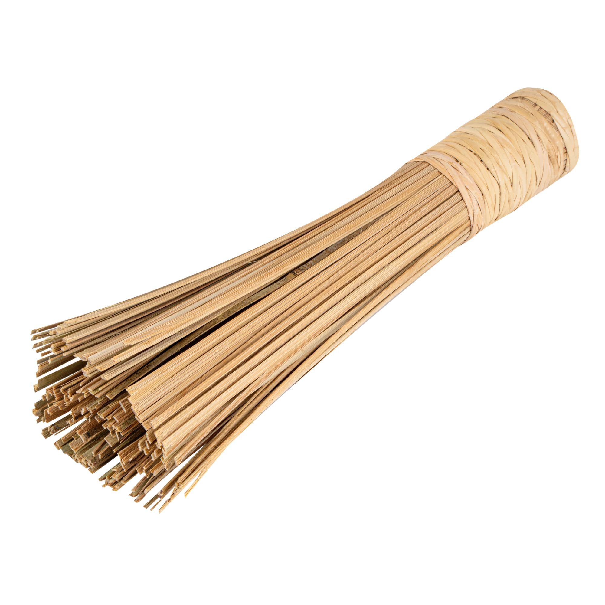 Restaurantware - Motomori - Batidor de limpieza de 11 pulgadas, 1 cepillo tradicional para wok, batidor rígido, mango ergonómico, raspador de ollas de bambú, adecuado para limpiar wok, sartenes,