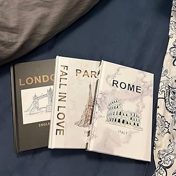 Amazon.com: Hfpengzan 3Pcs Decorative Books for Modern Home Decor