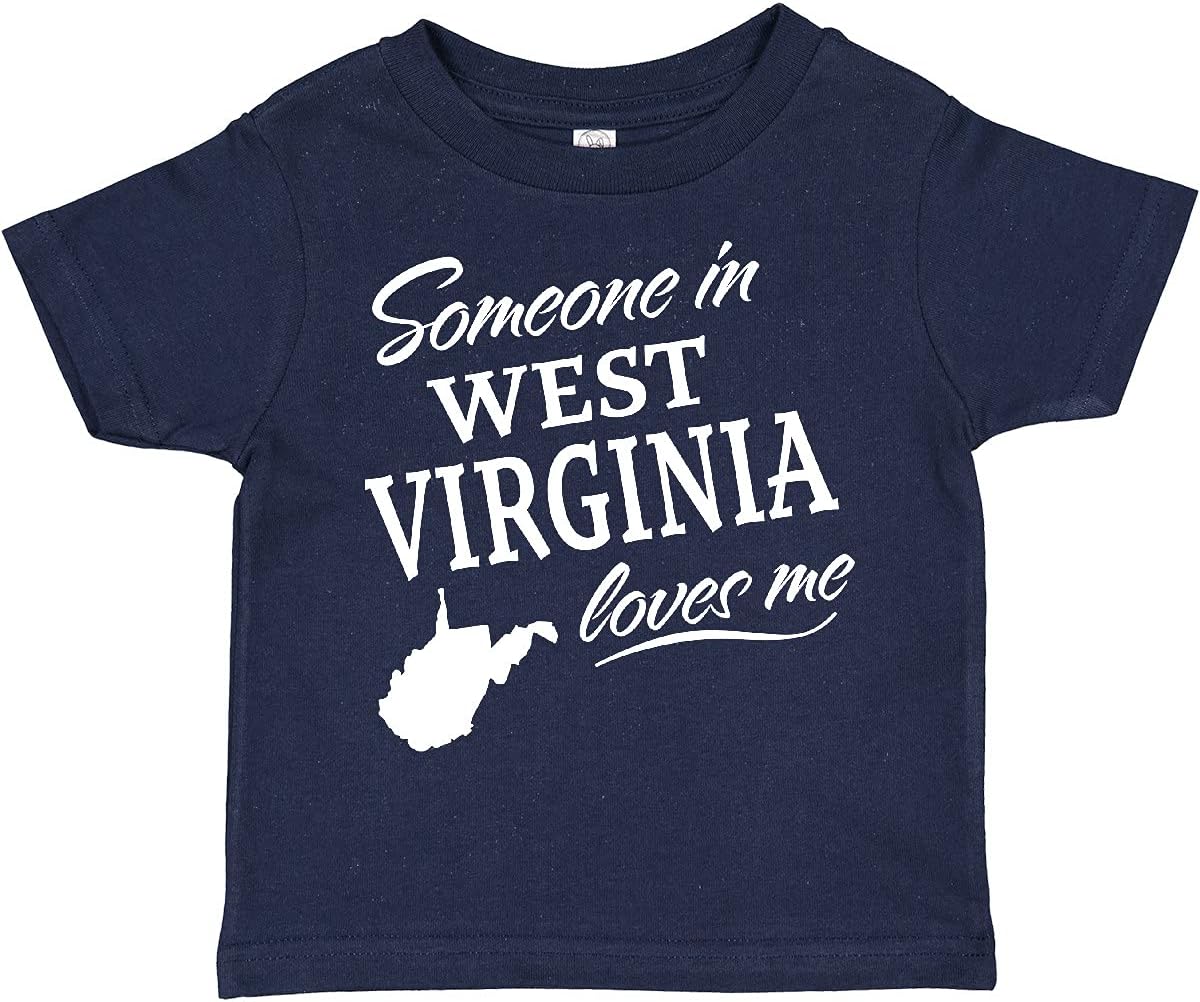 inktastic Someone in West Virginia Loves Me Toddler T-Shirt