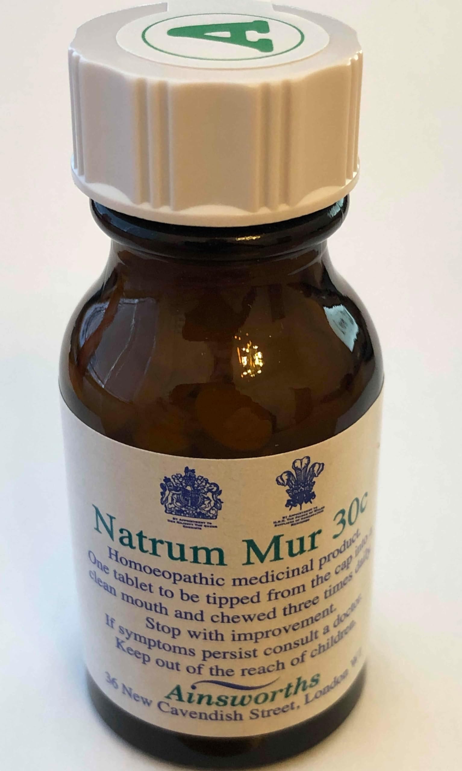 30C Natrum Mur Homoeopathic Remedy - Pack of 120 Tablets