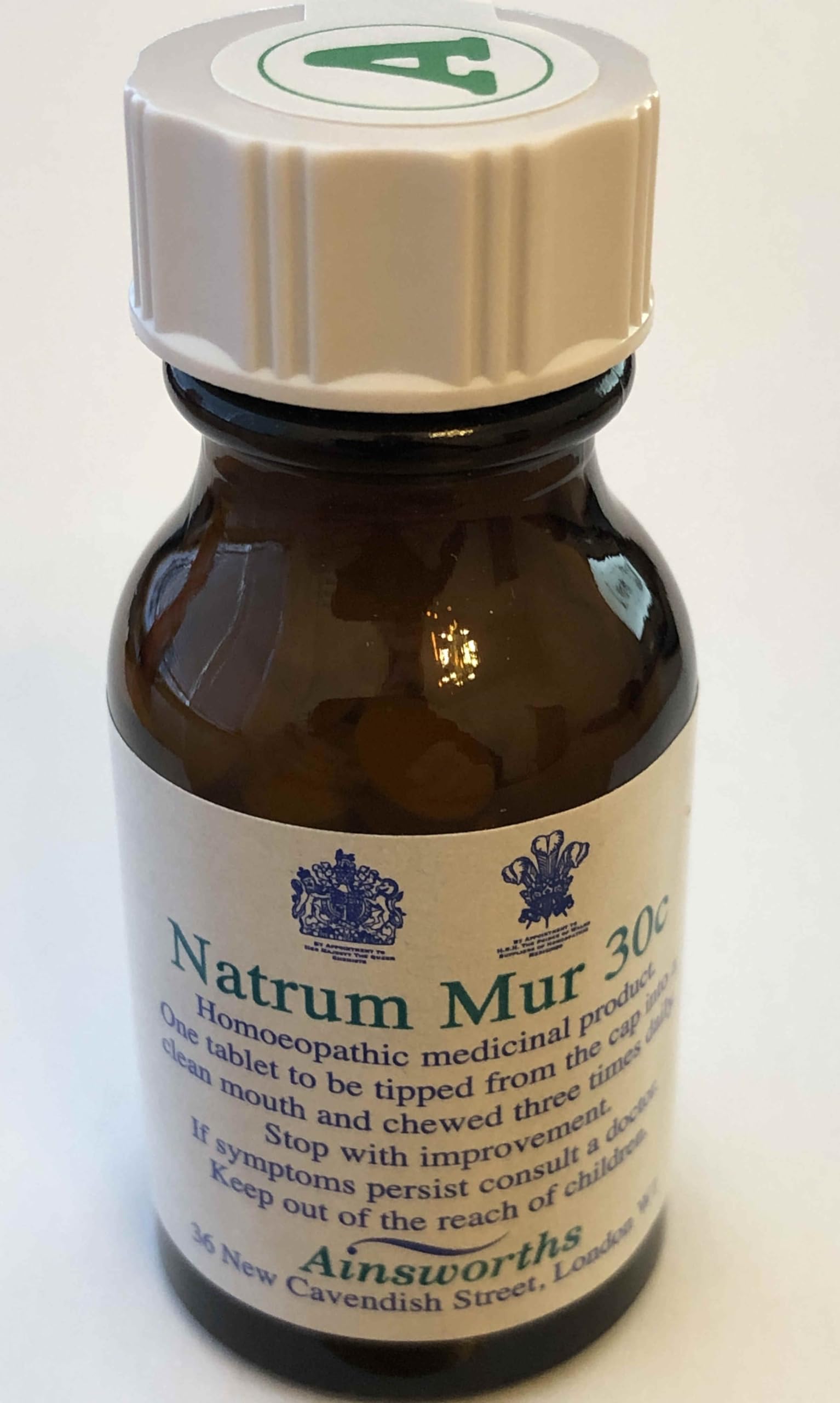 30C Natrum Mur Homoeopathic Remedy - Pack of 120 Tablets