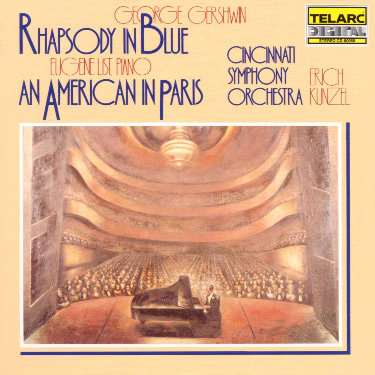Gershwin: Rhapsody In Blue / An American In Paris [Audio CD] KUNZEL / CINCINNATI POPS; GERSHWIN,GEORGE; KUNZEL,ERICH and CINCINNATI POPS