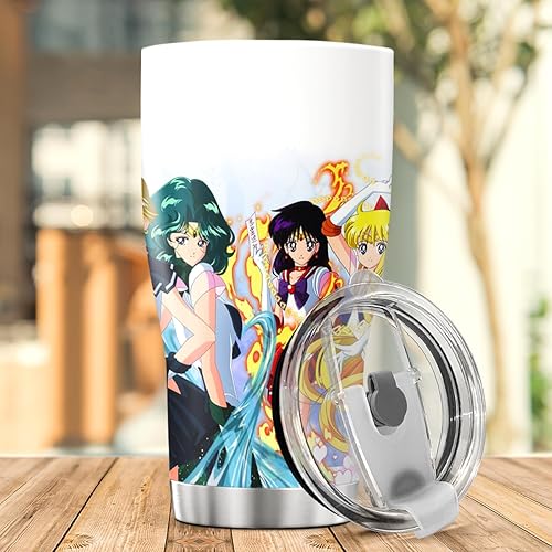 Miniatura 3 de Vaso Sailor de acero inoxidable con tapa y pajita, 30 onzas