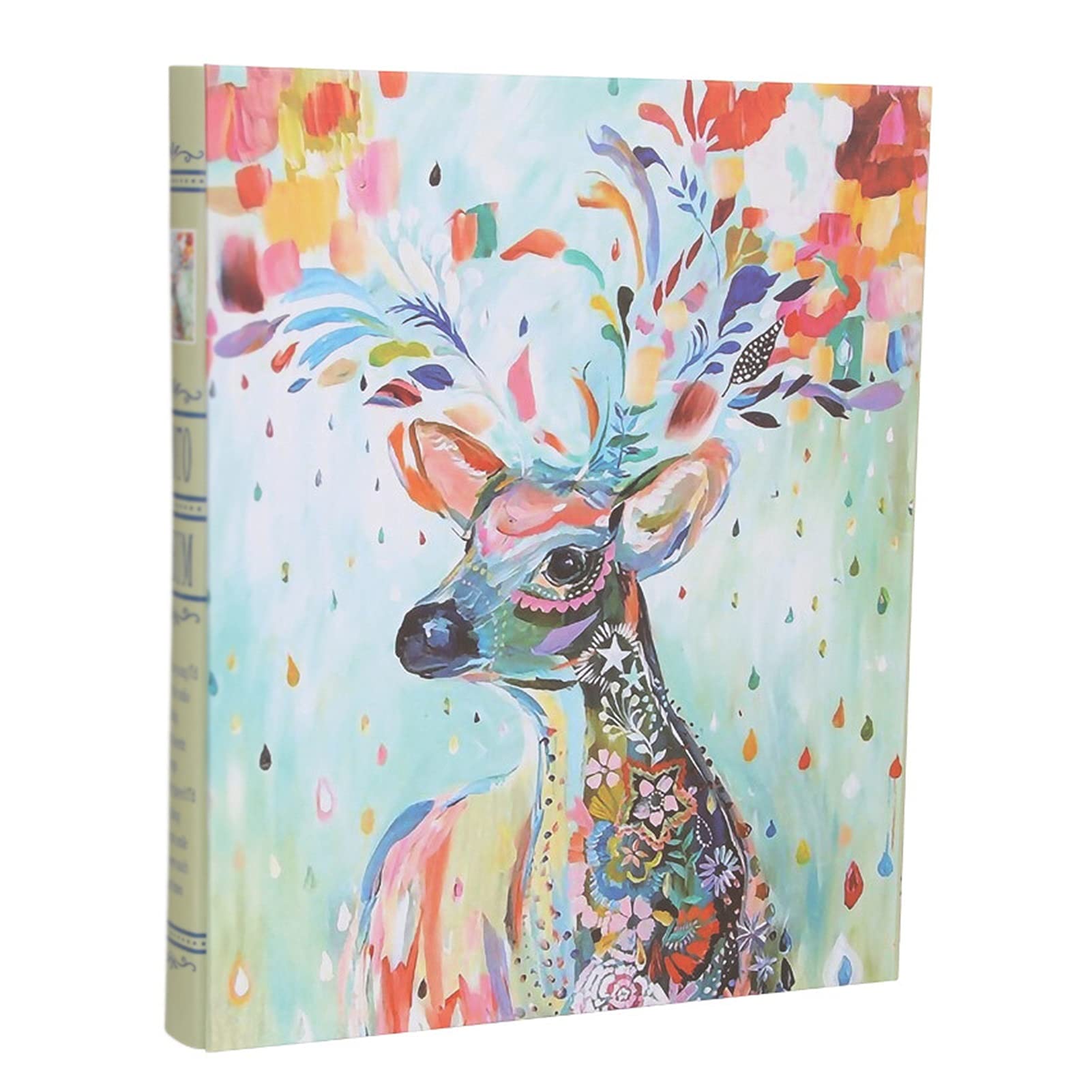 Album zdjęć Hardcover Album fotograficzny - Album fotograficzny Książka Wstaw 6-calowy 400 arkuszy Album pamiątkowe dla rodzinnej rocznicy ślubu wakacje Album ze zdjęciami