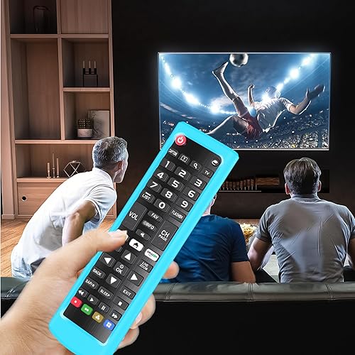 Miniatura 2 de Funda para control remoto LG TV, cubierta de batería compatible con control remoto LG para Smart TV serie AKB universal TV, cubierta para control