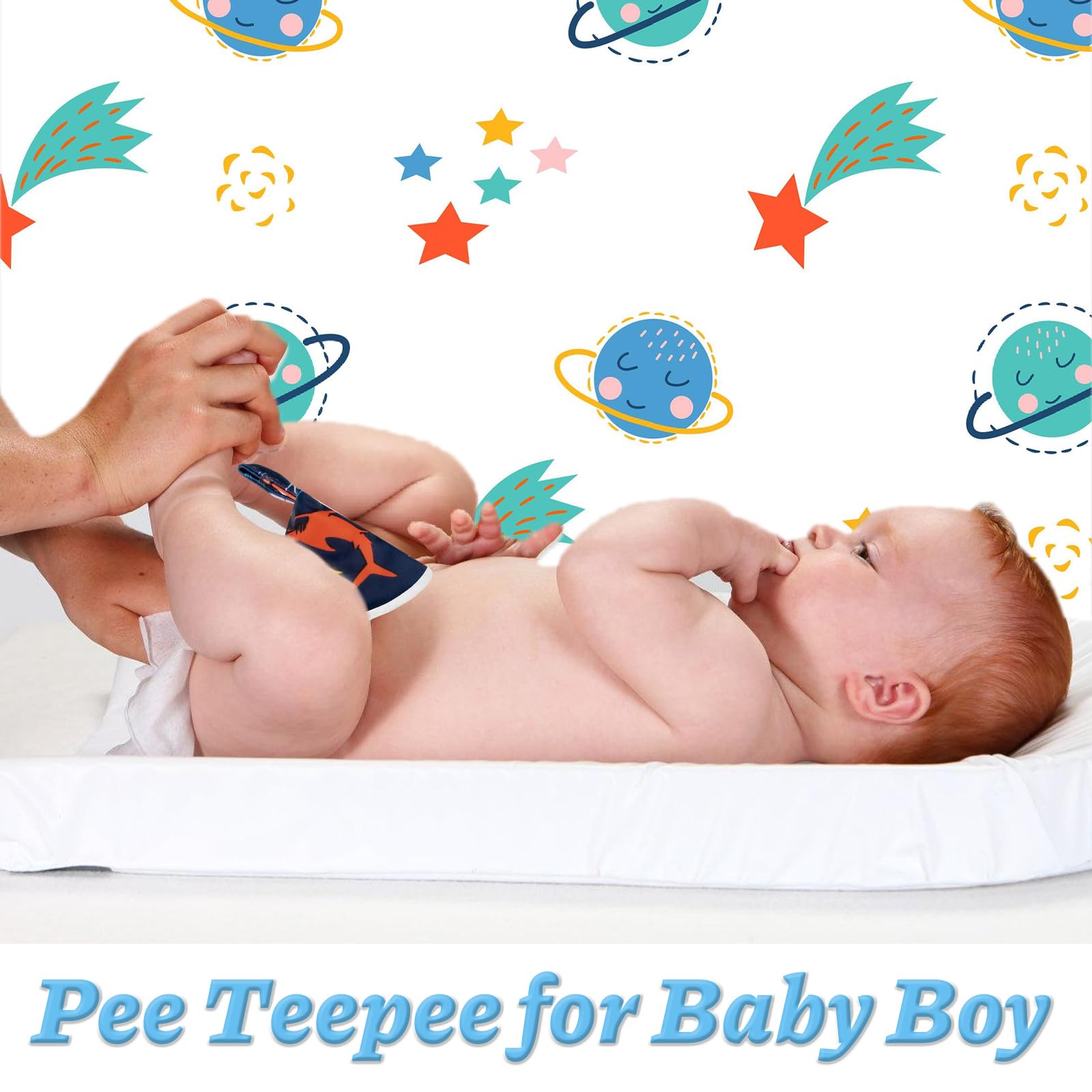 Pipi Tipi Lot de 12 Protège-Couche Pour Bébé Garçon et 1 Sac Mouillé - Forte Absorption de l'Eau Pour Rester au Sec Lors du Changement