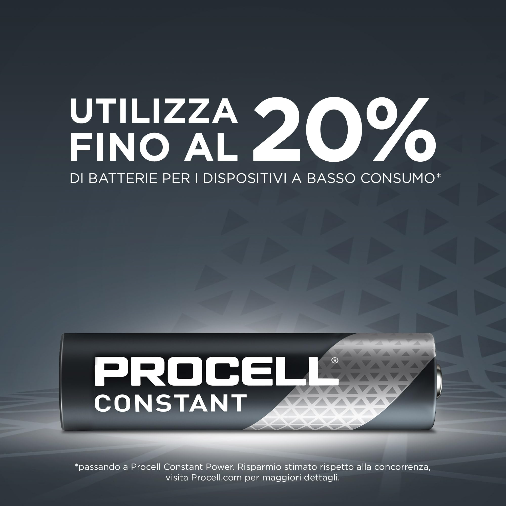 100X Duracell Procell AAA Mini Stilo (10 Blister Da 10 Batterie) 100 Pile (LR03/MINI STILO/MICRO)