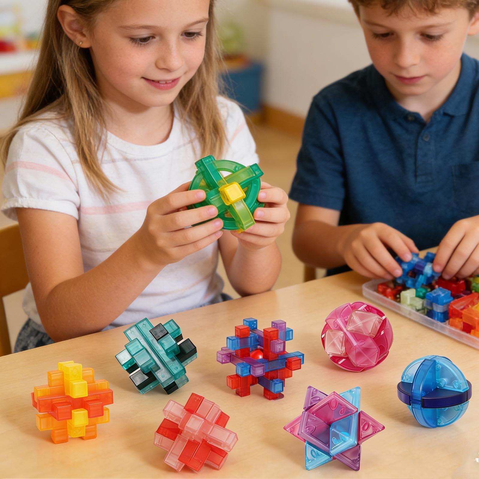 Rompicapo in Legno Il di Costruzione Tradizionale Cinese | Giochi Rompicapi in Legno Per Bambini, Adulti, Anziani, Casa, Viaggi e Scuola