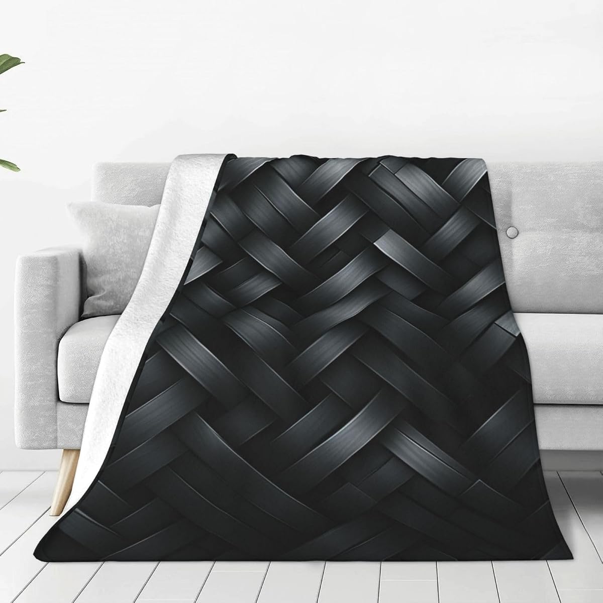 Manta suave y ligera de franela para decoración del hogar, mantas difusas para sofá cama, mantas para sofá todas las estaciones de 40 x 30 pulgadas