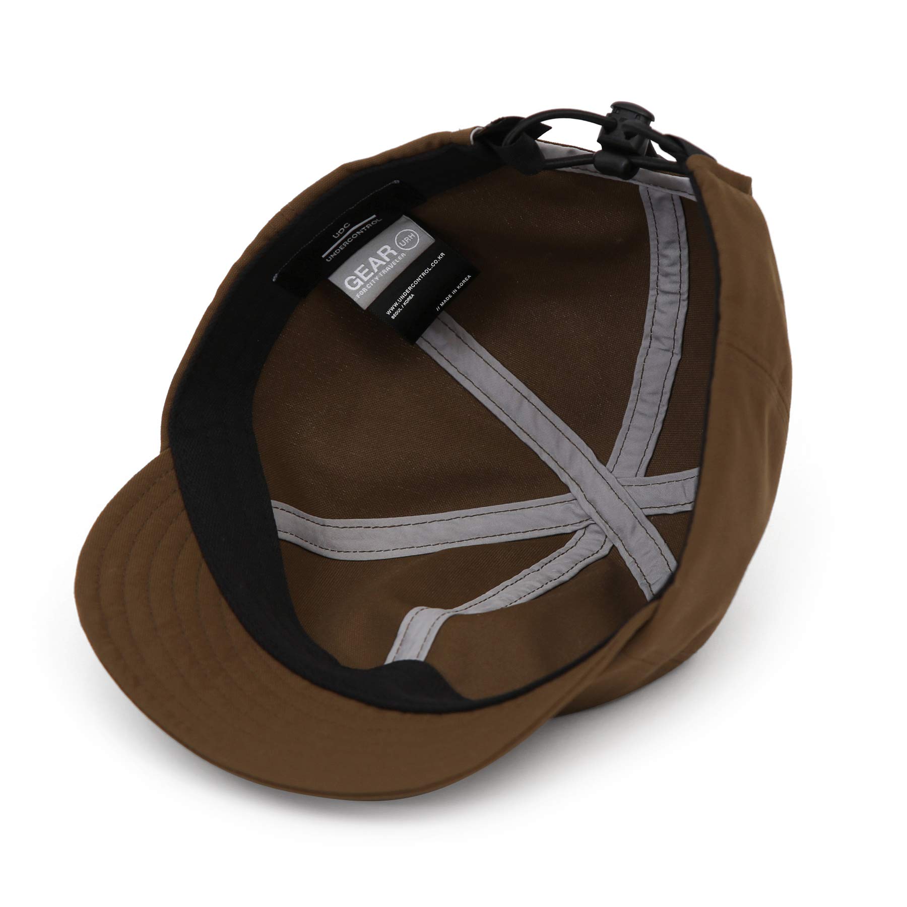 UNDECONTROL - Gorra de béisbol plegable de perfil bajo, resistente al agua y ajustable - marr�n - Medium / Large