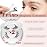 Higu clace Magnetic-Eyelashes with Applicator 4 Pairs Magnetic-Lashes Natural Look Wispy Magnet Lashes Easy to Wear and RemoveDJCX-4Pairs-C)