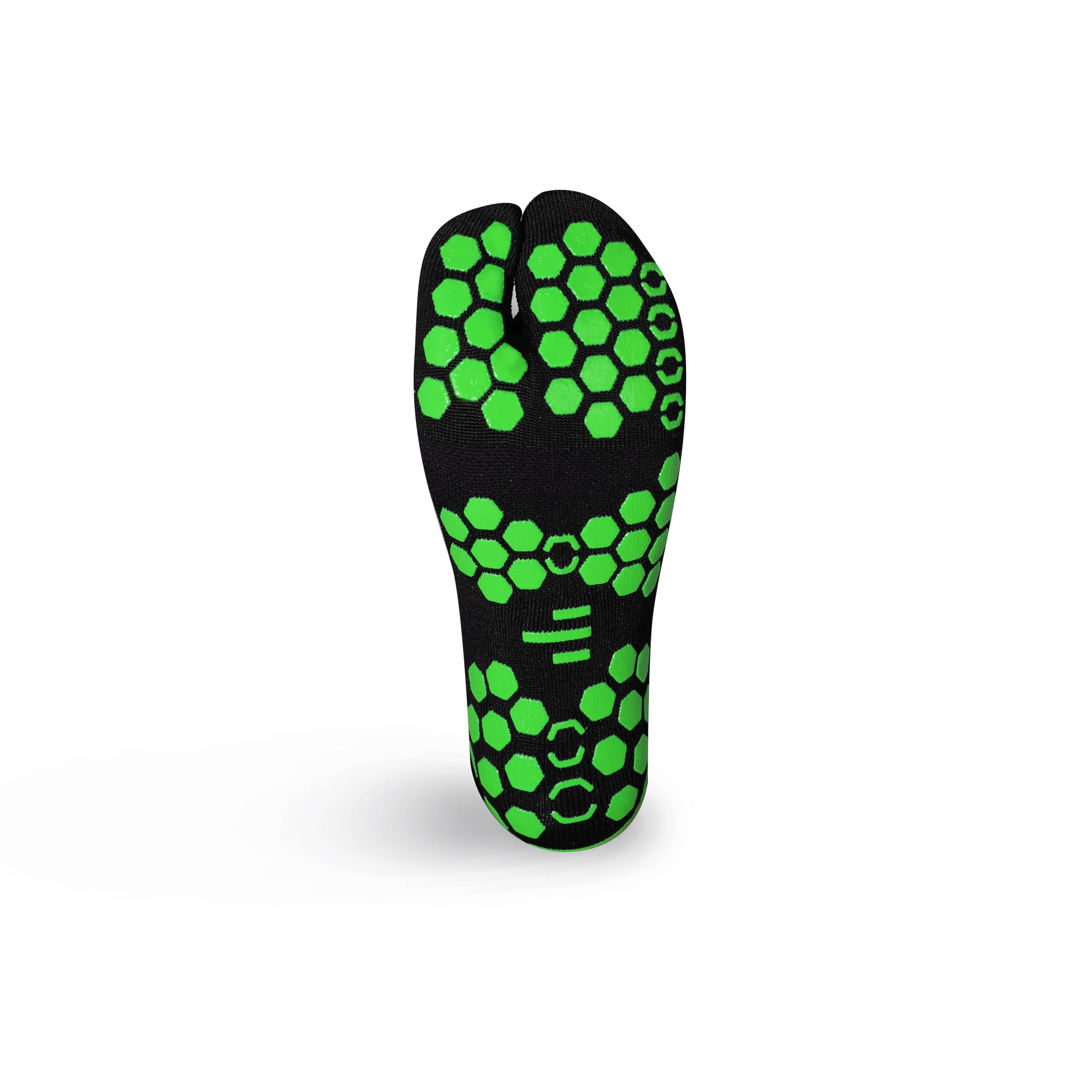 R-EVENGE Calzado técnico antideslizante-grip perfecto en superficies secas.Hilo plateado antibacteriano, termorregulador y antiestático.Modelo 1 finger.Ideal para funcional, antigravedad, training.