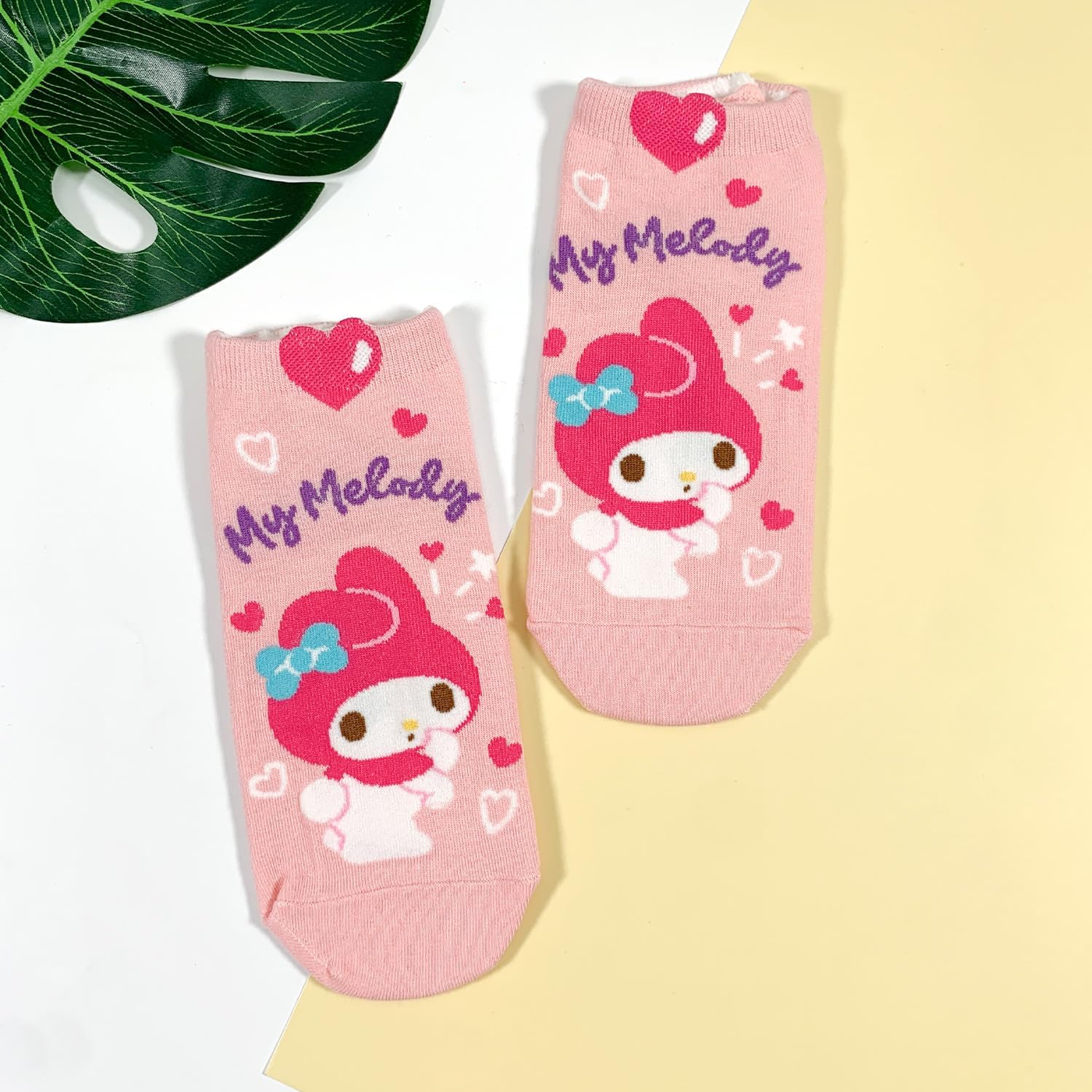Hello Kitty Official Licensedy Women's Ankle, Crew Socks, Cute Character Design, Multi pack Collection