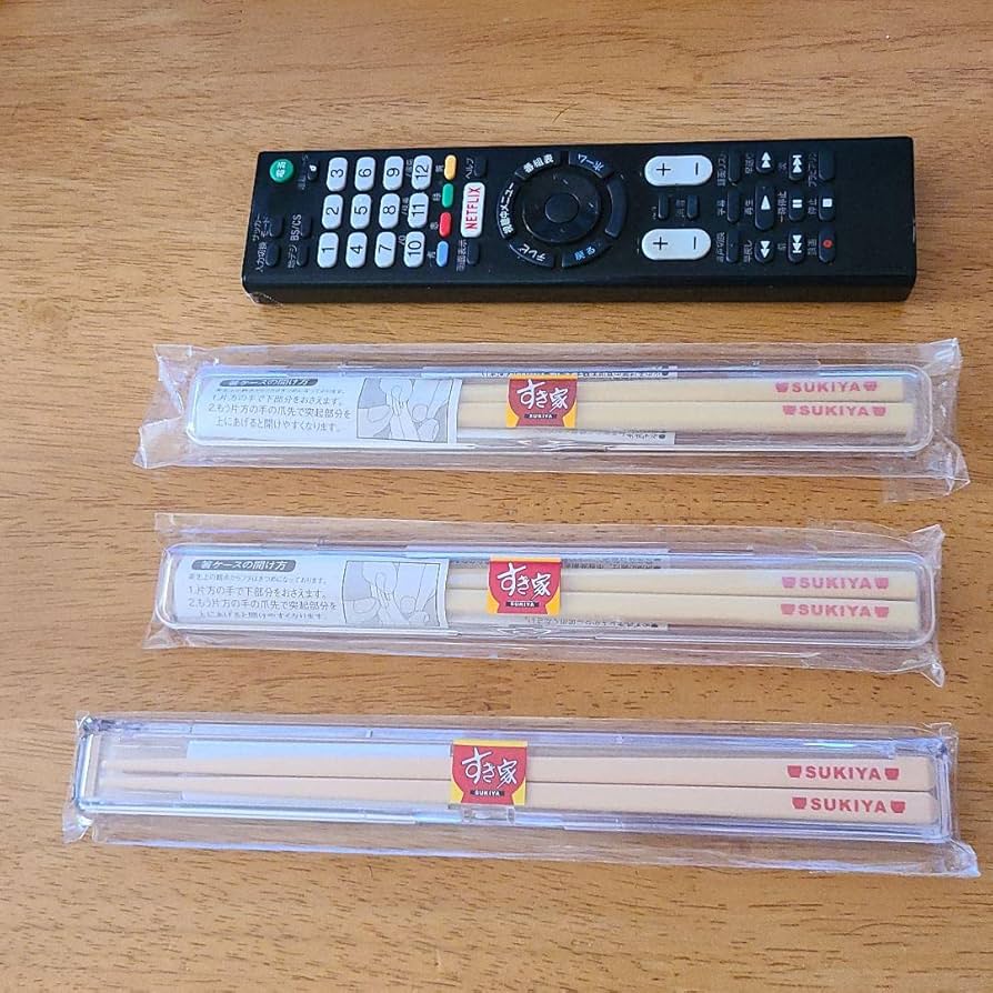 すき家の割り箸 Amazon.co.jp: すき家×交通系電子マネー コラボデザイン箸