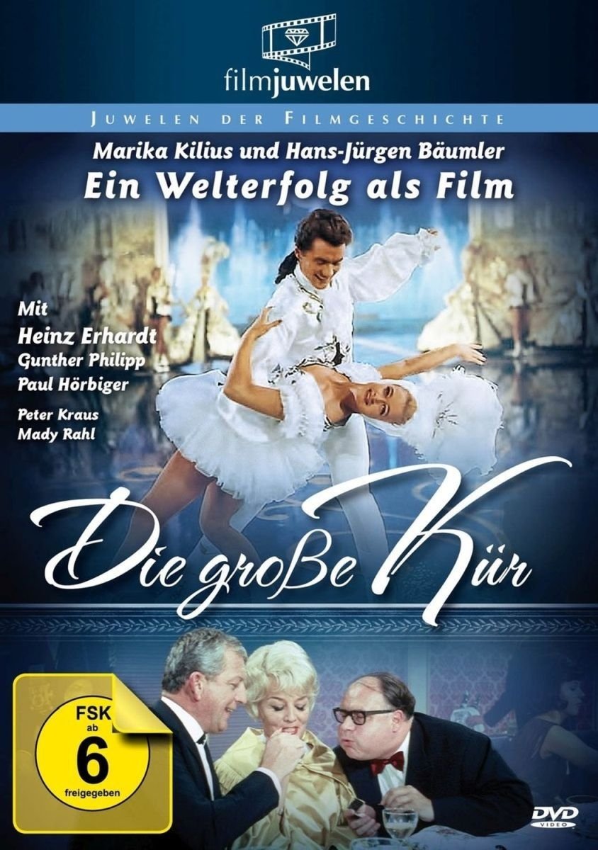 Die große Kür película clásica en DVD de importación alemana para noches de cine retro