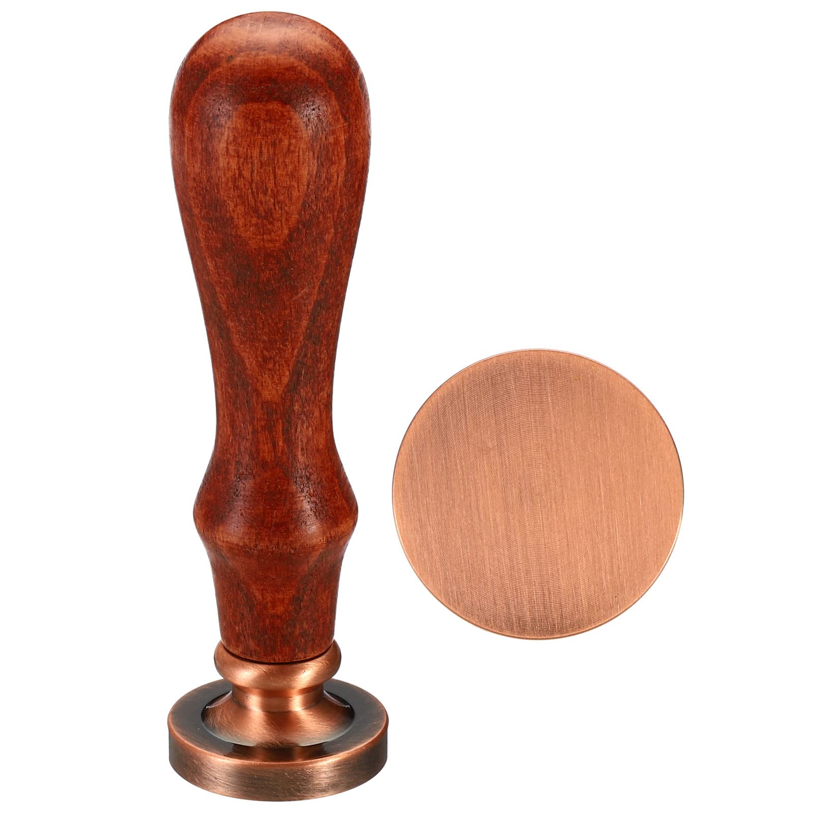 PATIKIL Round Blank Wax Seal Stamp